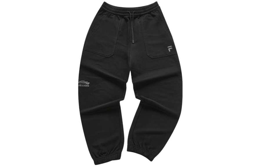 FILA FUSION WORKWEAR Knitted Sweatpants Men's Jet Black