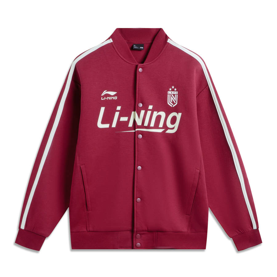 Li-Ning Li Ning Sports Life Collection Baseball Jacket Unisex Bicycle Red