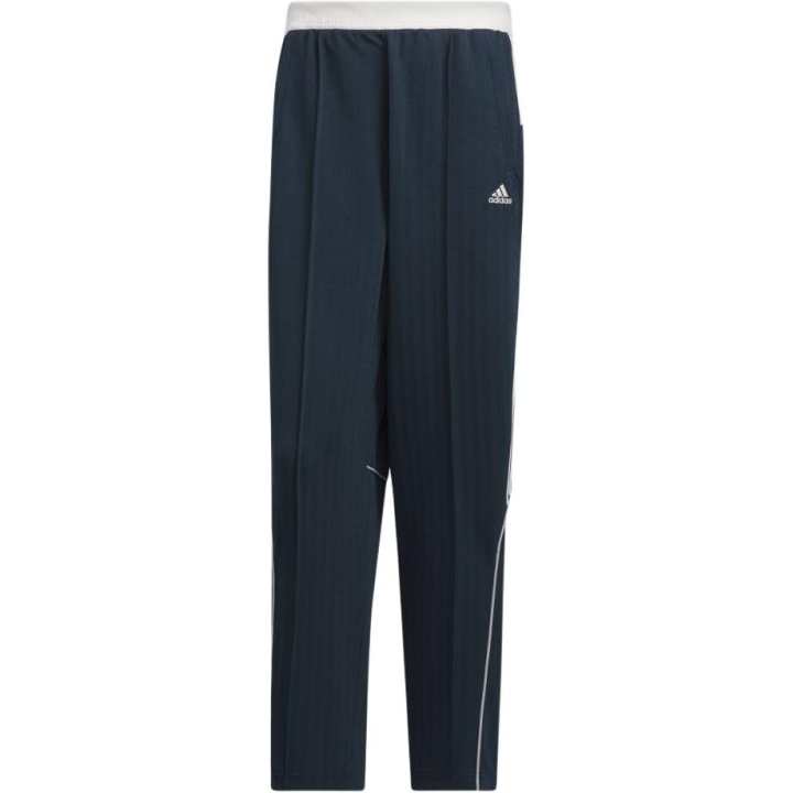Adidas Adidas Beyond The Stripes Knitted Sweatpants Unisex Aurora Ink