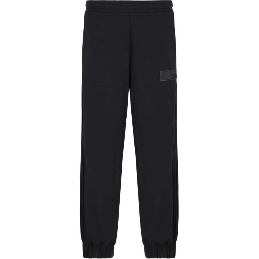 Emporio Armani rubberised-logo track pants