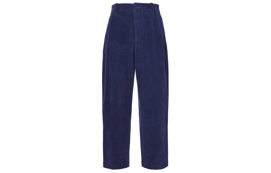 UNIQLO Casual Pants Unisex Dark Blue Moderate Straight Fit Pants