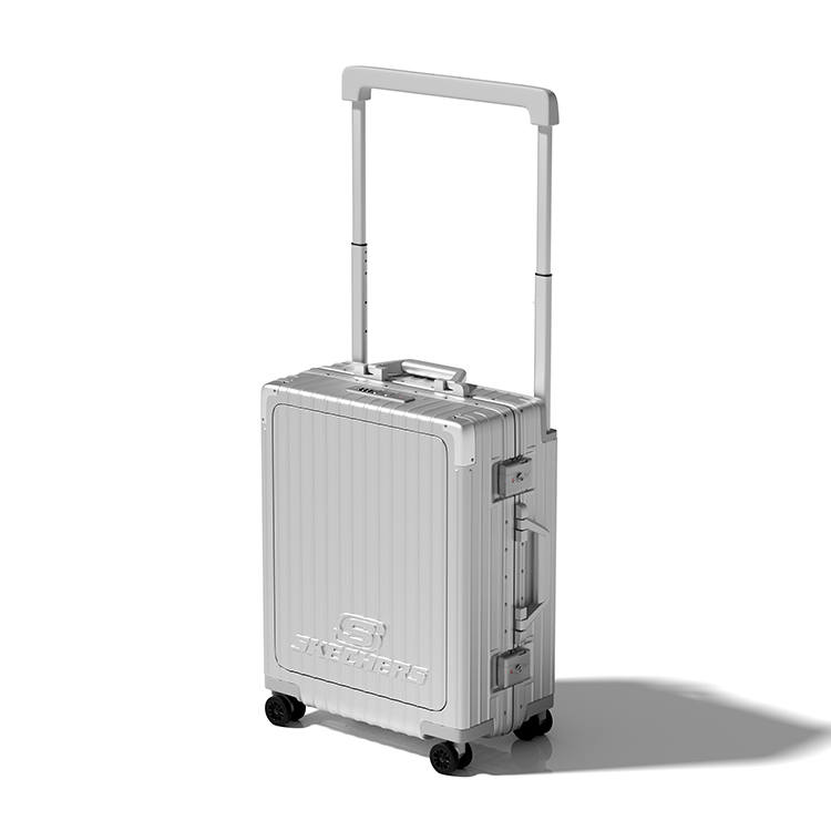 Skechers PC Trolley Bag 20 Inch Unisex Silver