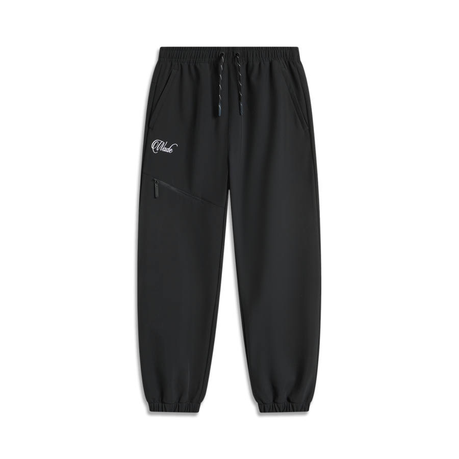 Li-Ning Li Ning Basketball Collection Knitted Sweatpants Men's Black