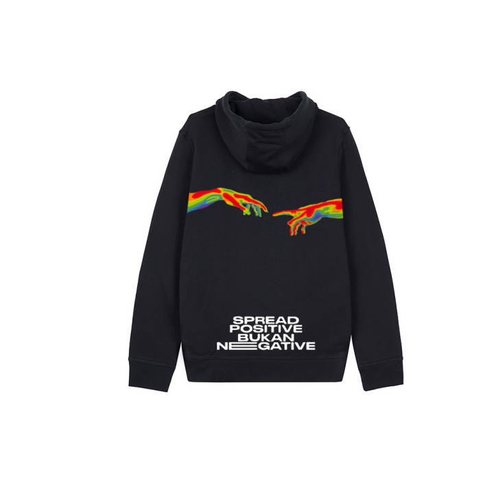 Nike Nike Sweatshirts Men's Black Hooded Moderate Regular