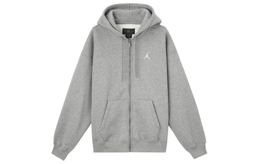 Jordan Jordan Brooklyn Fleece SS25 Sweatshirt Men's Carbon Gray/Sail White