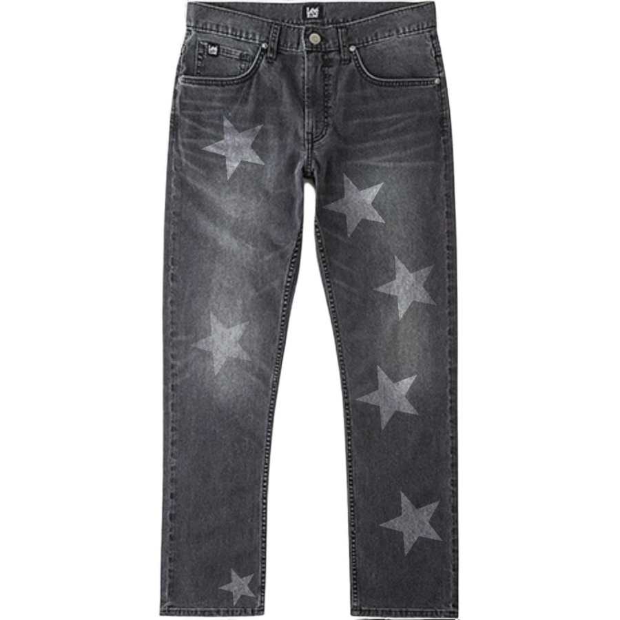 Lee Lee Jeans Men's Black Gray Color