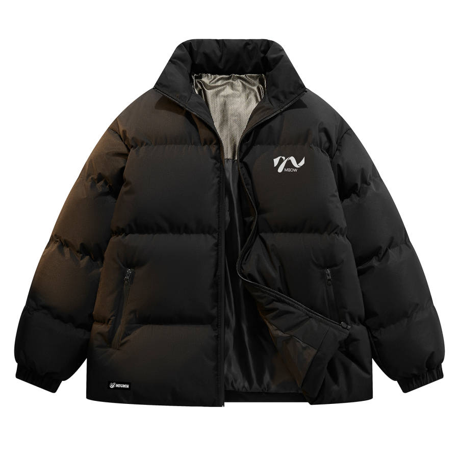 MIIOW MIIOW Puffer Jackets Unisex Stand Collar Thickened Padded Puffer Jacket
