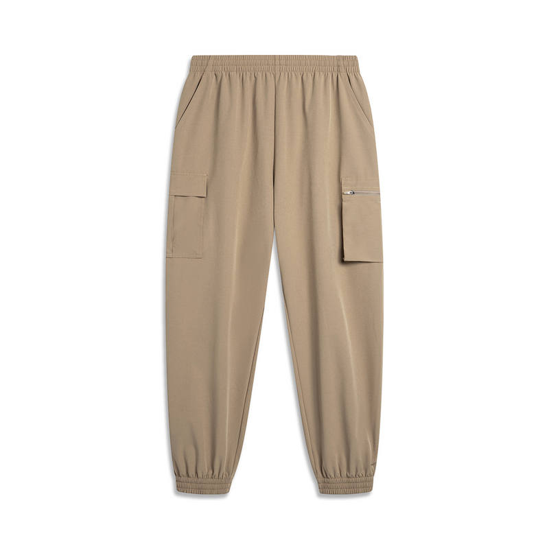 Li-Ning Li Ning Sports Life Collection Knitted Sweatpants Men's Camel Khaki