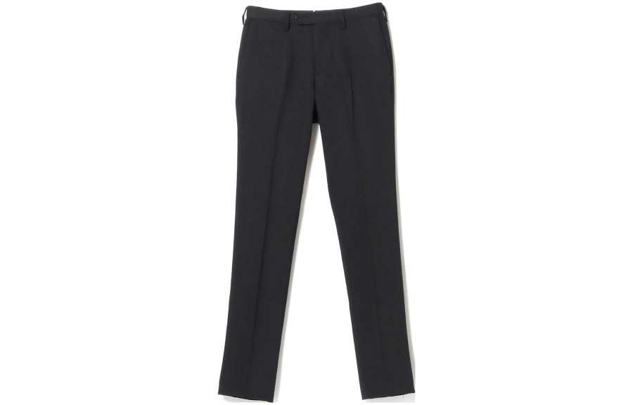 Beams Casual Pants Men's Marine Blue Moderate Straight Fit Pants