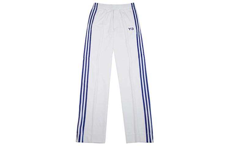 Y-3 Y 3 X PALACE Y 3 X Palace Co Branded Casual Pants Unisex White Moderate Straight Fit Pants