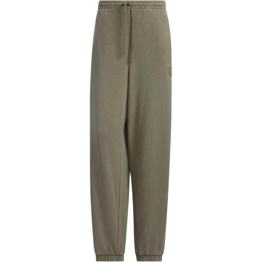 Adidas Originals WASHED JOGGERS Knitted Sweatpants Men's Strata Olive Green