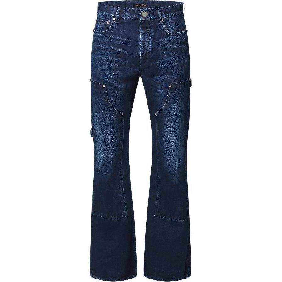 LOUIS VUITTON Lv Denim Carpenter Pants