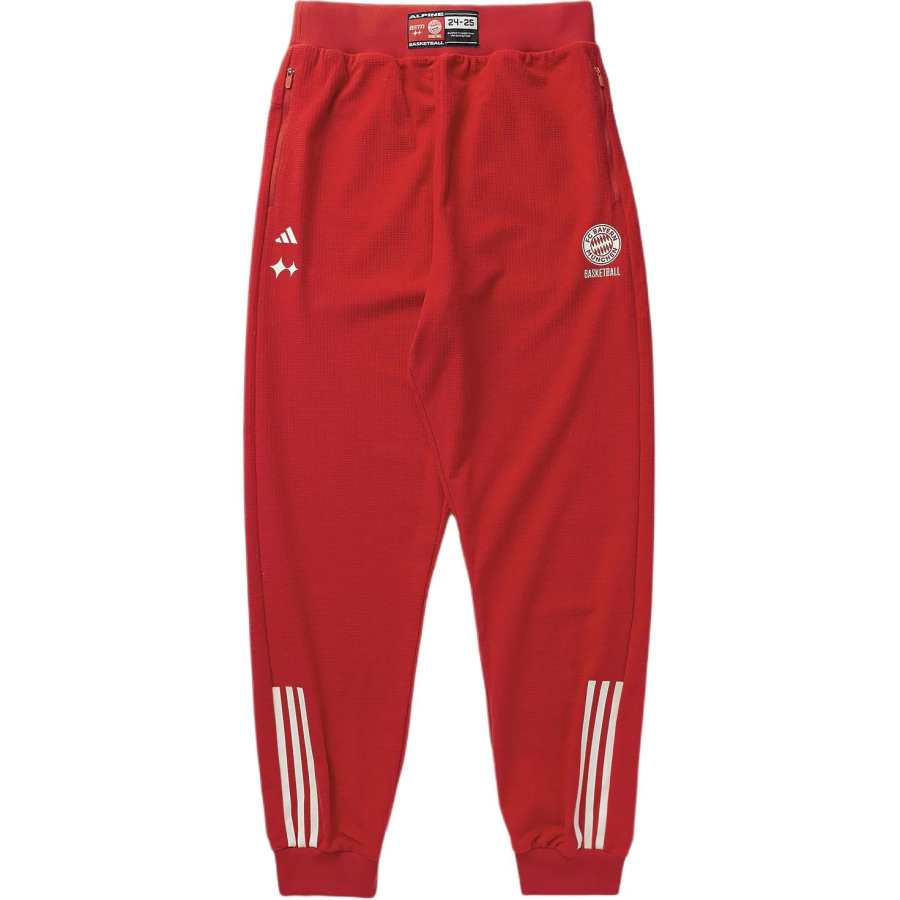 Adidas Adidas x FCBB FW24 BSTN HOME & AWAY Knitted Sweatpants Men's Red