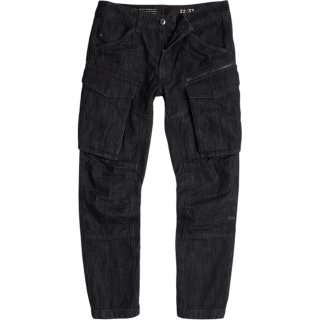 G-STAR RAW G STAR RAW Jeans Men's Black Moderate Tapered Pants