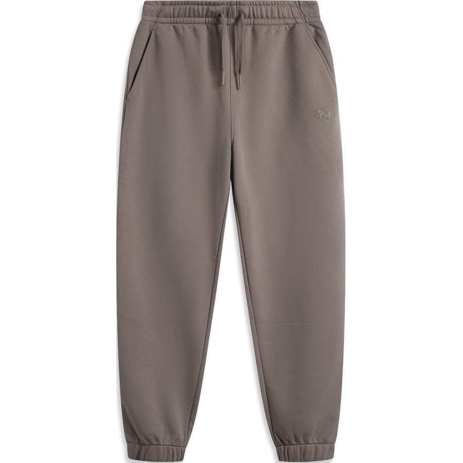 Li-Ning Li Ning Sports Trendy Collection Knitted Sweatpants Men's Tree Gray Brown