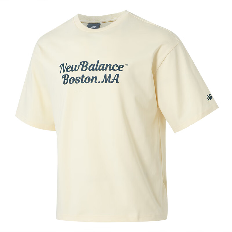 New Balance New Balance T Shirt Men's Beige Yellow