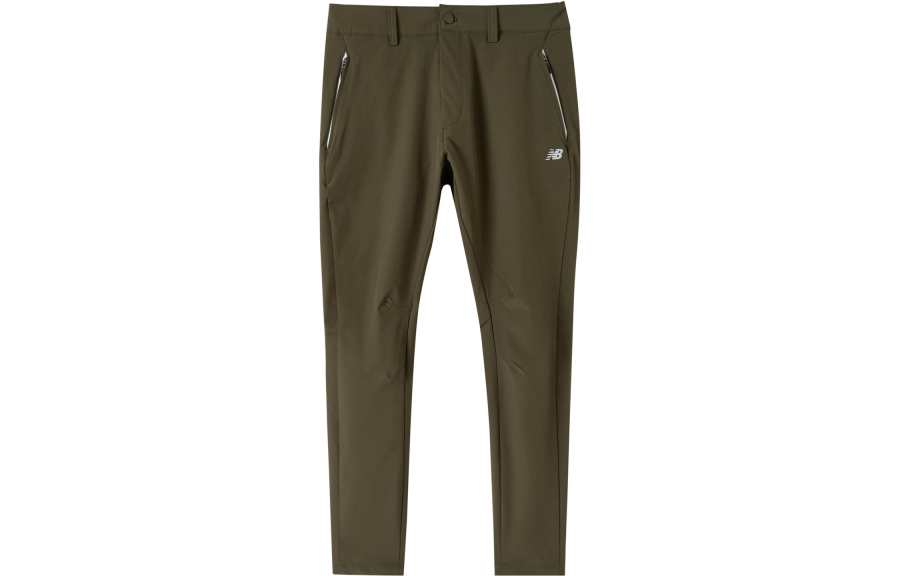 New Balance New Balance Casual Pants Men's Green Moderate Straight Fit Pants