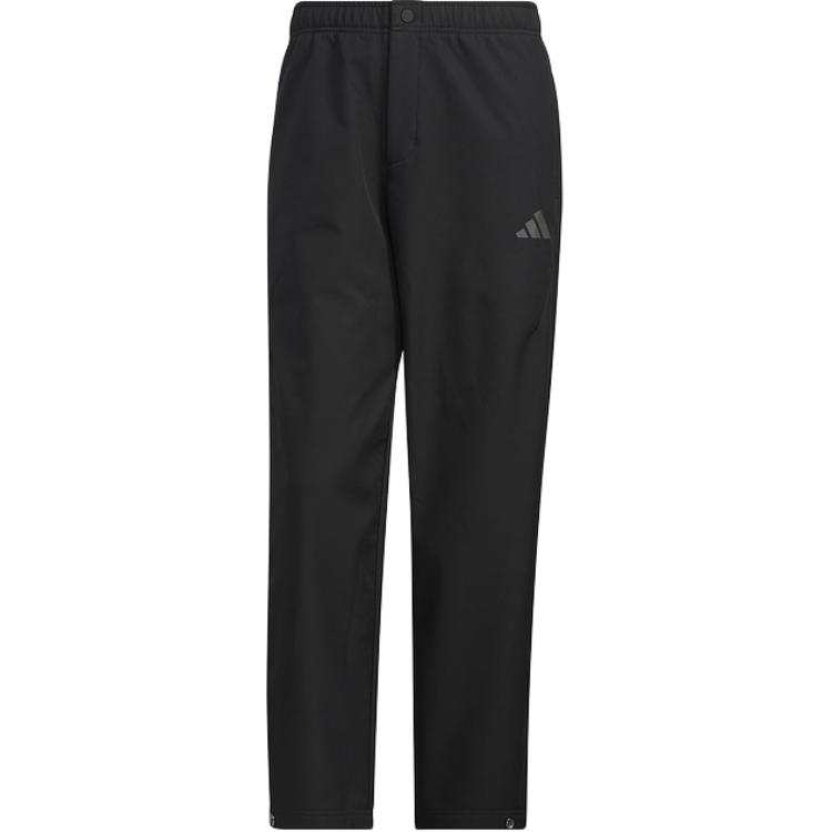 Adidas Adidas Fleece Lined Sports Solid Color Breathable Casual Pants Men's Black