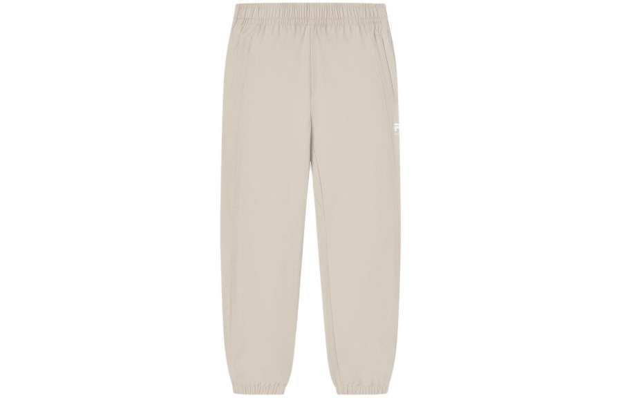 FILA Knitted Sweatpants Men's Milk Coffee