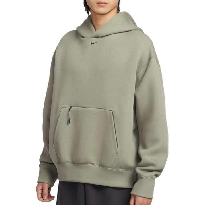 Nike Nike Sweatshirts Men's Green Hooded Non Detachable Moderate Plus Size