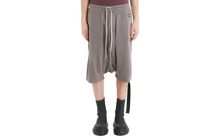 Rick Owens DRKSHDW Casual Shorts Men's Gray Moderate