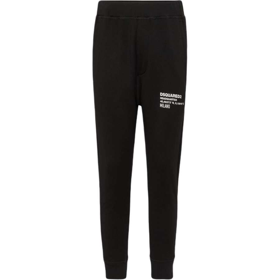 DSQUARED 2 DSQUARED 2 Logo Printed Slim Cut Tapered Track Pants