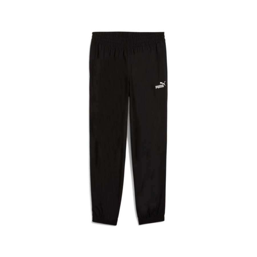 PUMA Casual Pants Men's Black Moderate Cuffed Pants