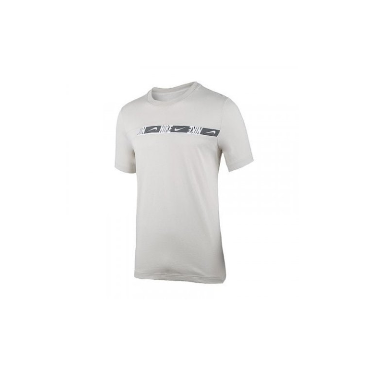 Nike Nike T Shirts Men's Light Gray Crew Neck