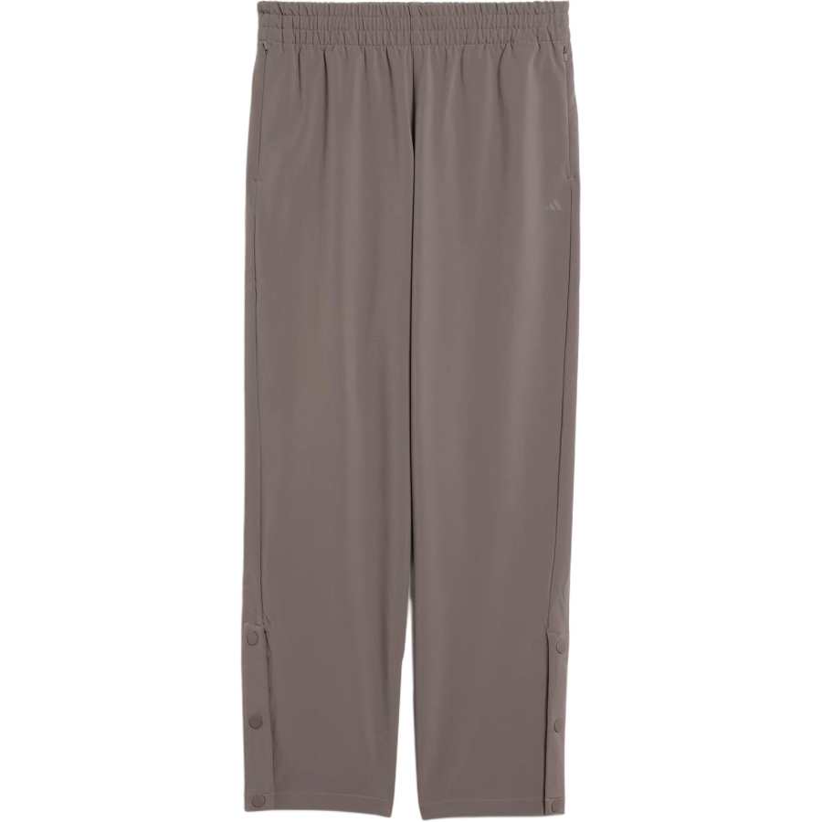 Adidas Adidas Basketball Snap Pants Knitted Sweatpants Unisex Charcoal Gray