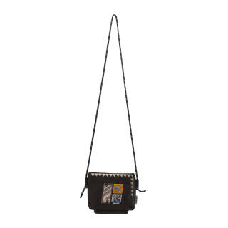 NSTNEW START Polyester Shoulder Bag, Crossbody Bag Small Women's Black