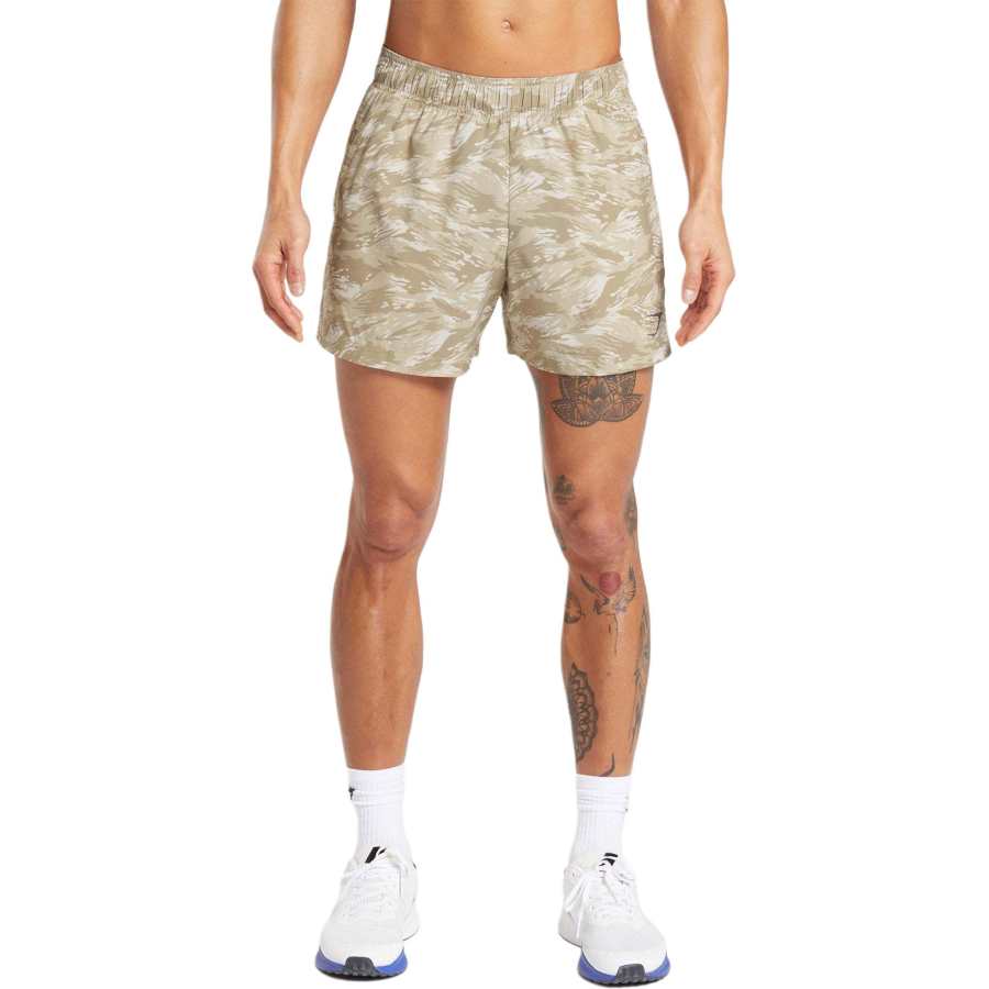 GYMSHARK SPORT 5' SHORT Casual Shorts Men's Khaki