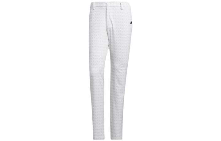 Adidas Adidas Casual Pants Men's White Moderate Straight Fit Pants