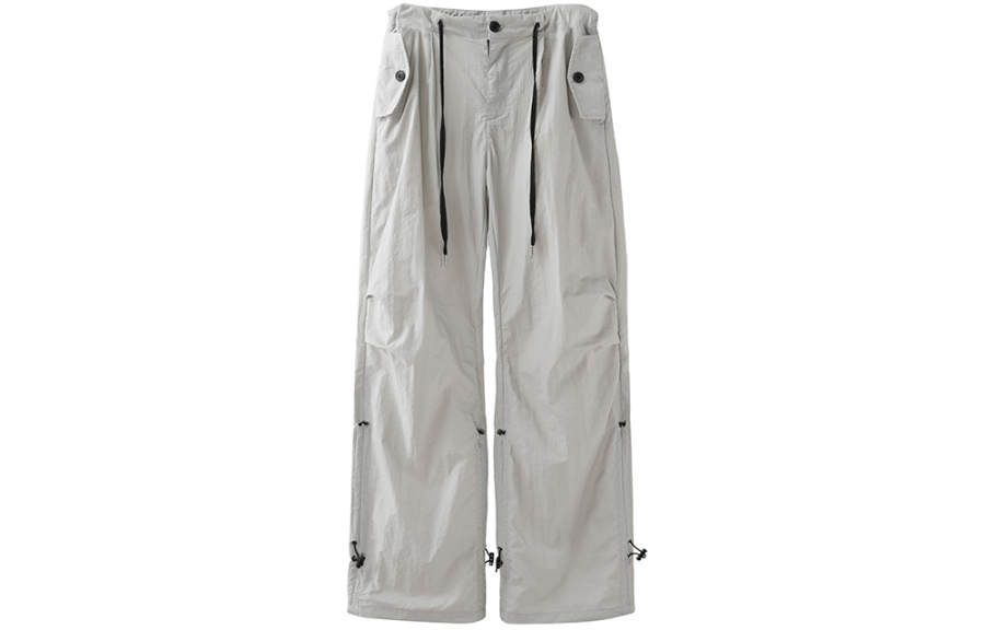 F.K.V.A Casual Pants Unisex Thin Straight Fit Pants