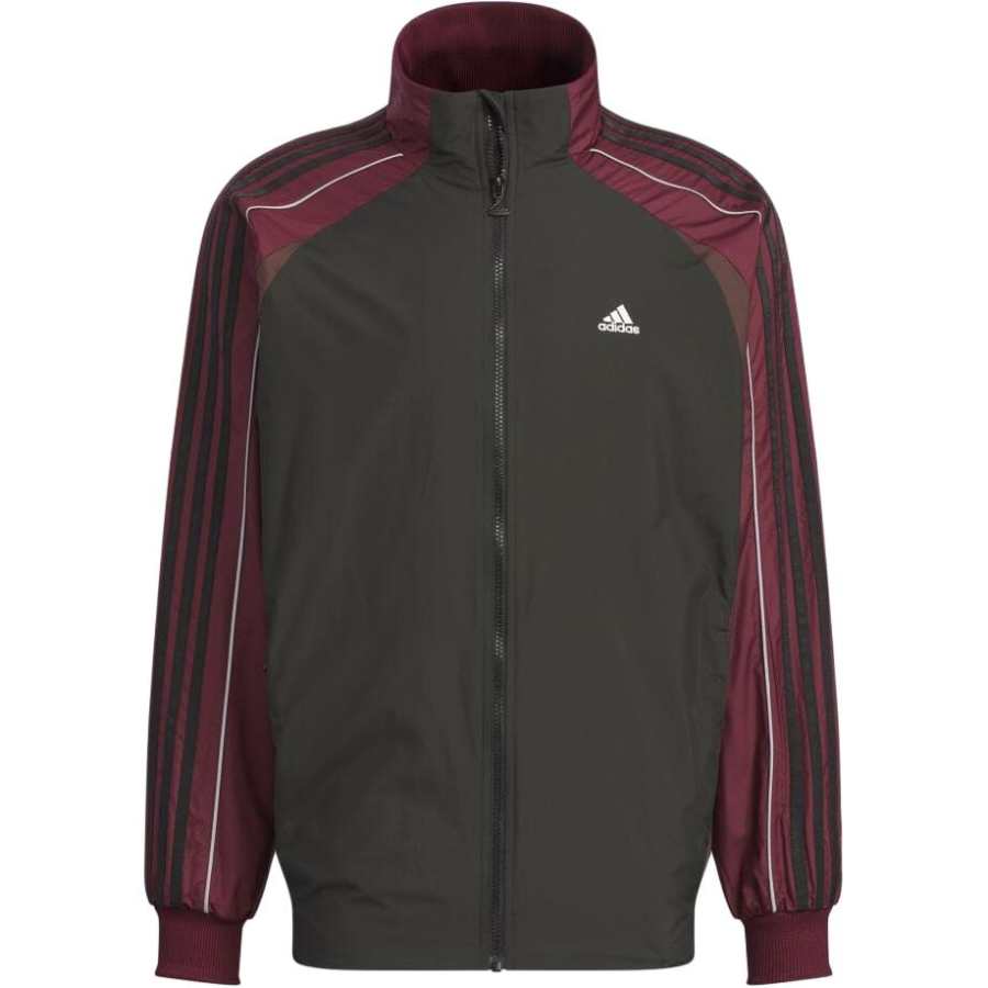 Adidas Adidas Beyond The Stripes Jackets & Coats Unisex Black/Chestnut