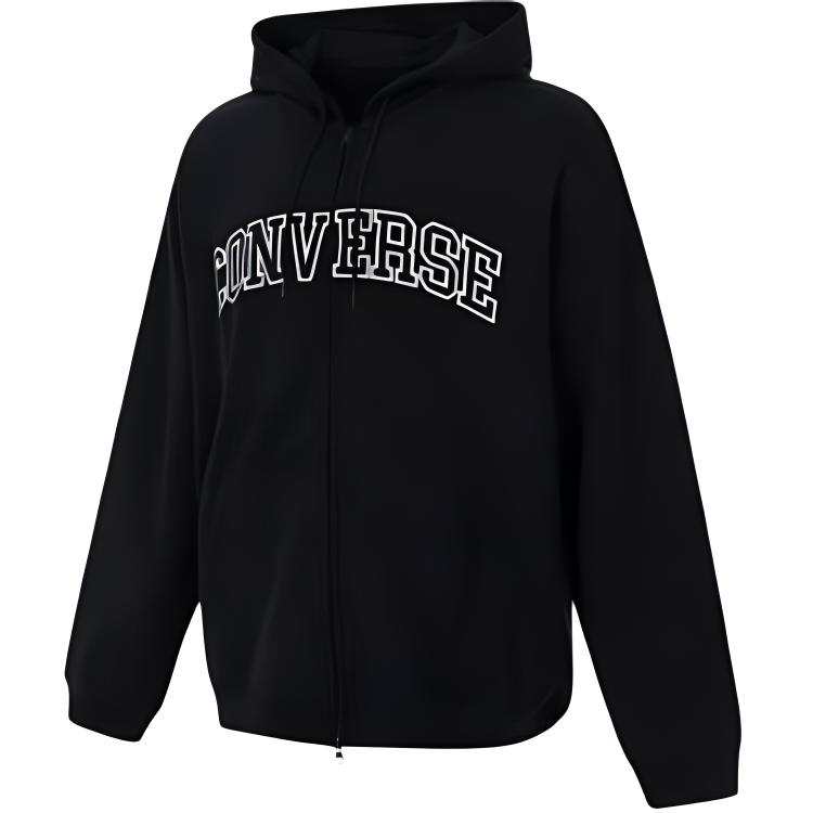 Converse Converse Jackets Men's Black Hooded Moderate Other
