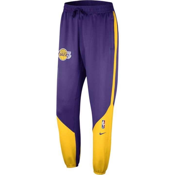 Nike Nike Los Angeles LakersDRI FIT NBA Knitted Sweatpants Men's Purple