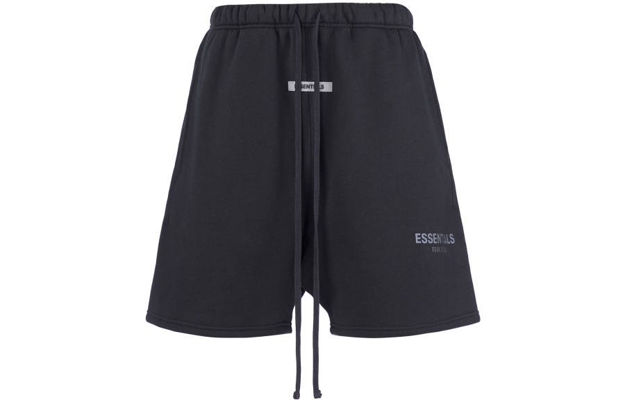 Fear Of God Essentials Logo print Drawstring Track Shorts