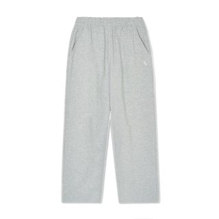 MLB Casual Pants Unisex Gray Moderate Wide Leg Pants