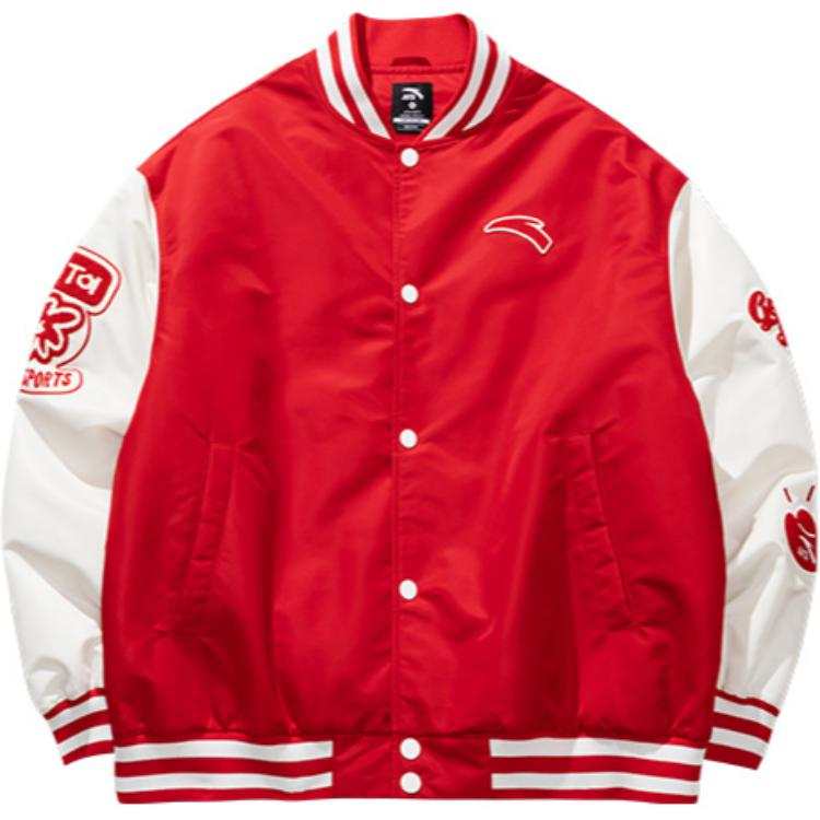 Anta Life Collection Puffer Jacket Unisex Rich Red