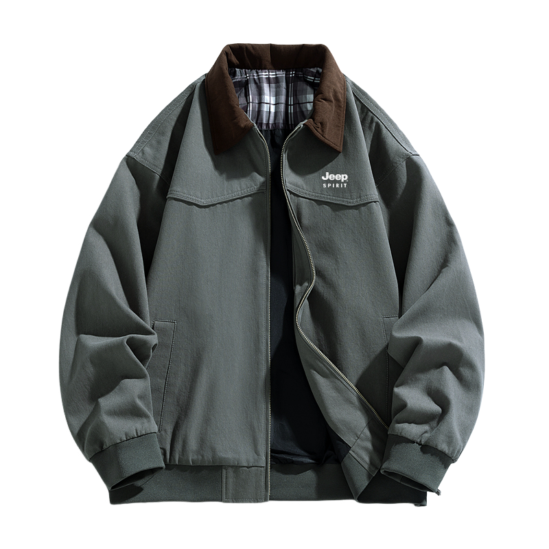 JEEP SPIRIT Jackets Unisex Lapel Moderate