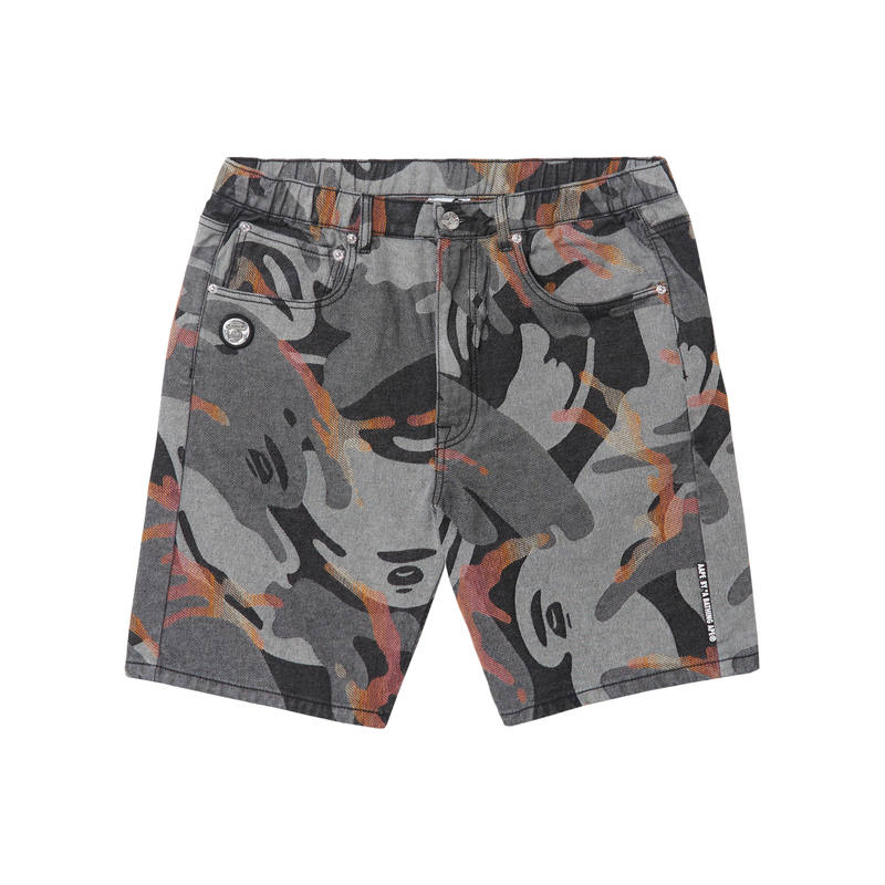 Aape Aape Denim Shorts Men's Moderate