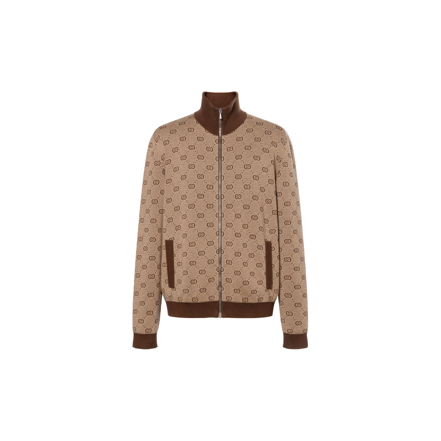 GUCCI 【Previous Season】GG zip front cardigan