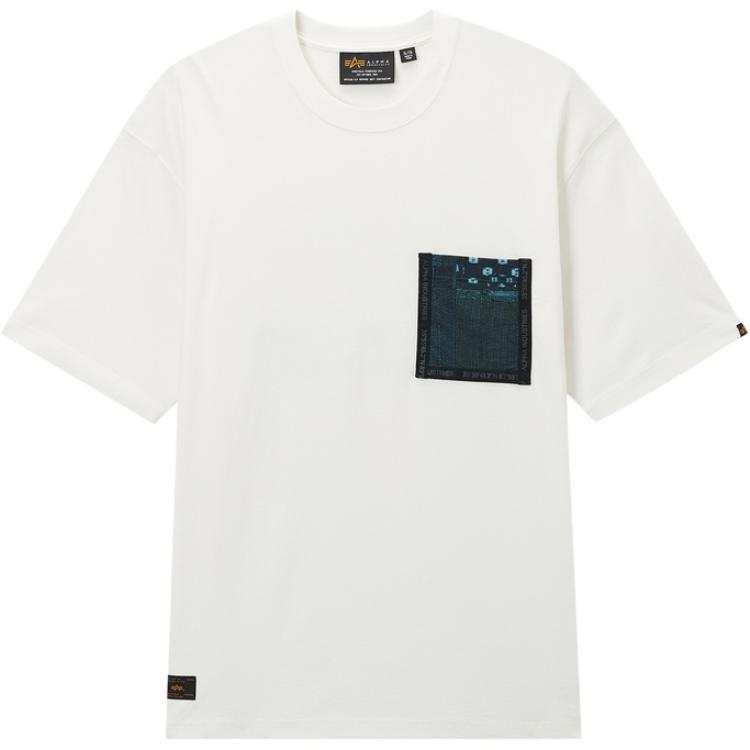 Alpha Industries pocket-detail cotton T-shirt