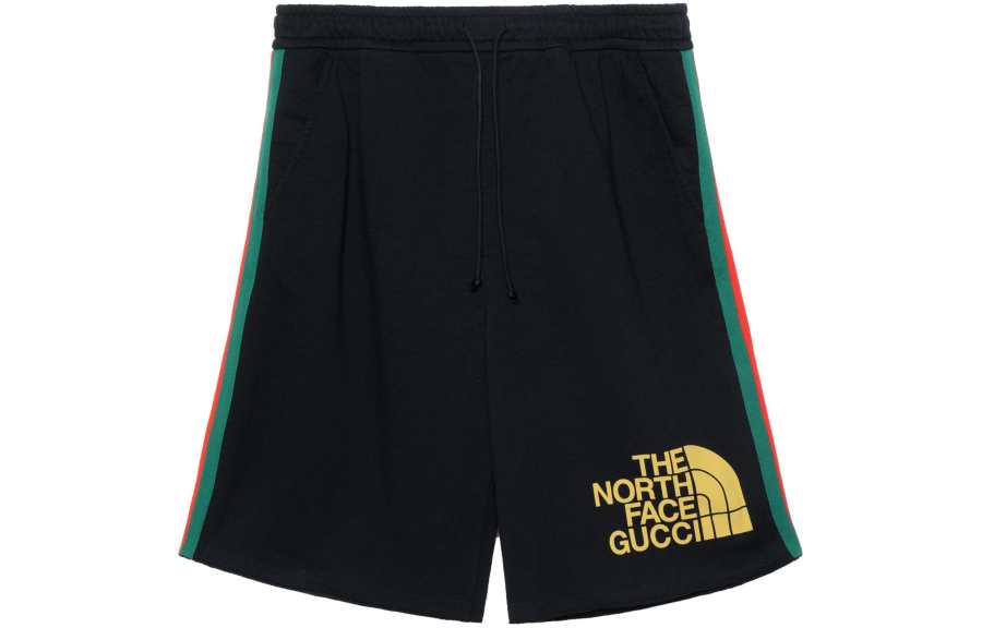 GUCCI X The North Face Casual Shorts Men's Black