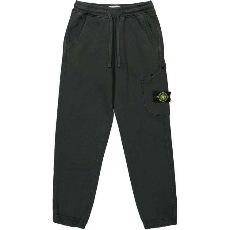 STONE ISLAND STONE ISLAND Compass Patch Drawstring Track Pants