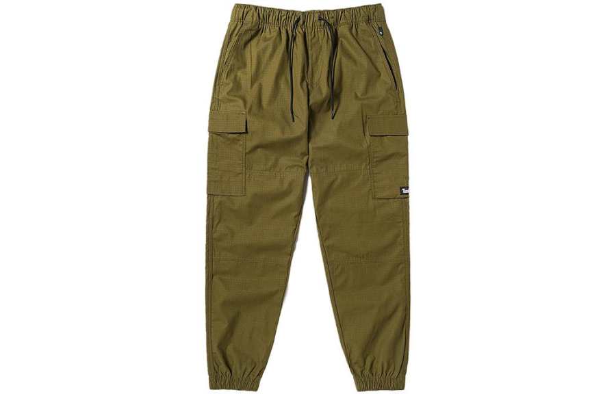 Timberland Casual Pants Men's Olive Green Moderate Cargo Pants