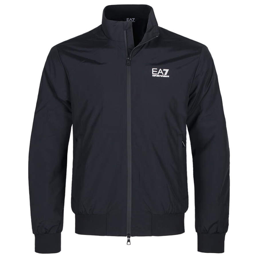 EMPORIO ARMANI Ea7 EMPORIO ARMANI Logo Printed Zipped Jacket