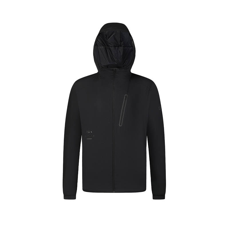 FILA Puffer Jacket Men's Pitch Black