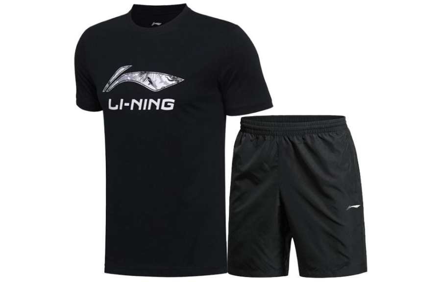Li-Ning Li Ning Sports Life Collection Casual Sportswear Men's Black