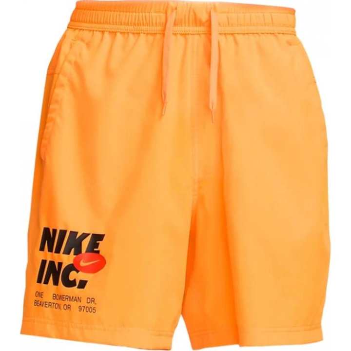 Nike Nike Form Casual Shorts Men's Orange